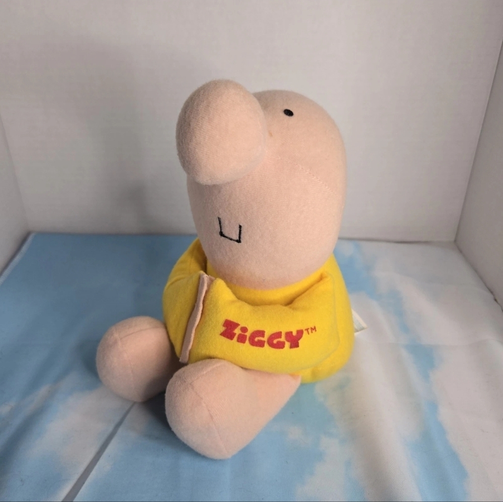 Ziggy Vintage Knickerbocker 1981 Retro Plush Stuffed Animal Hug